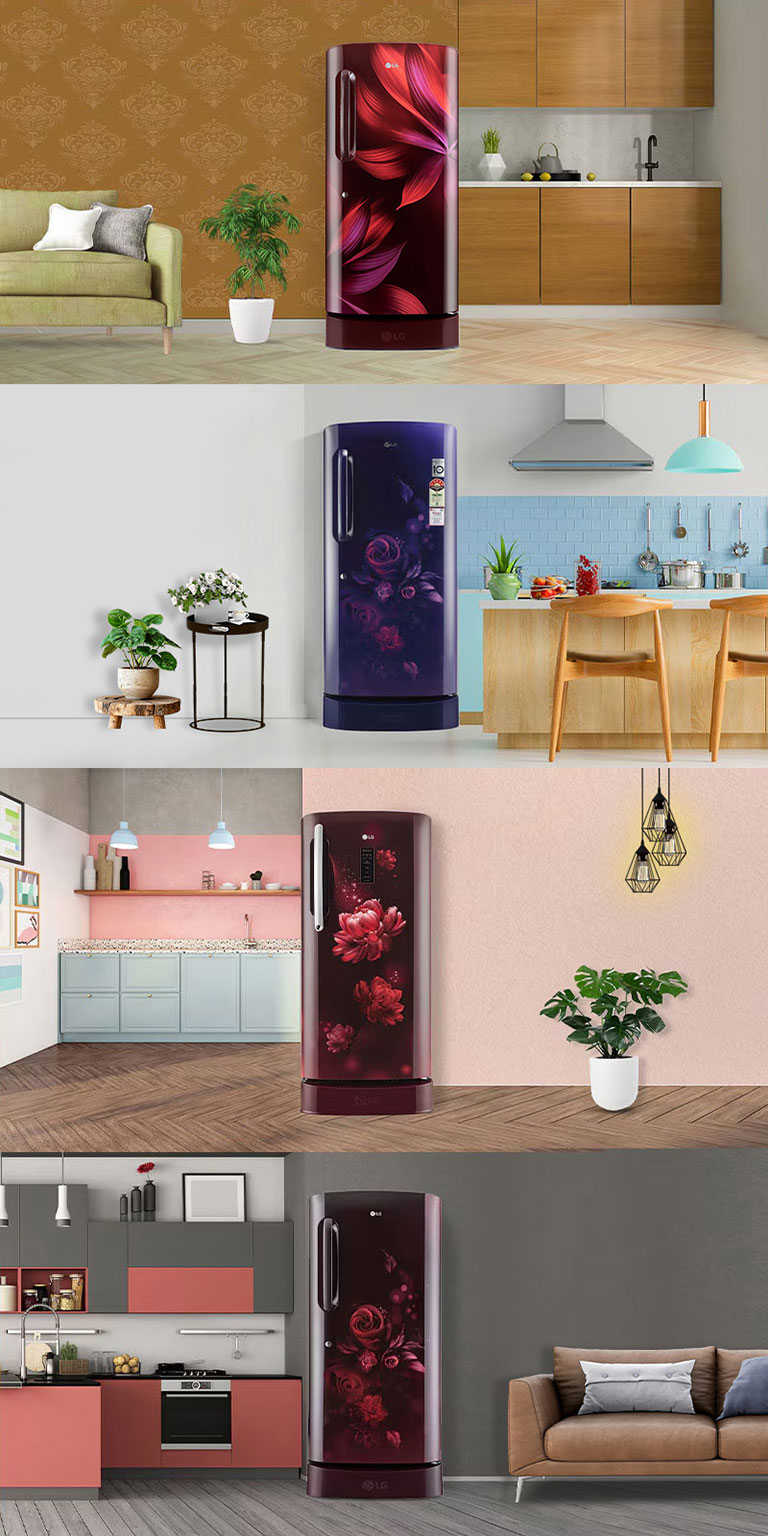 LG single-Door Refrigerators