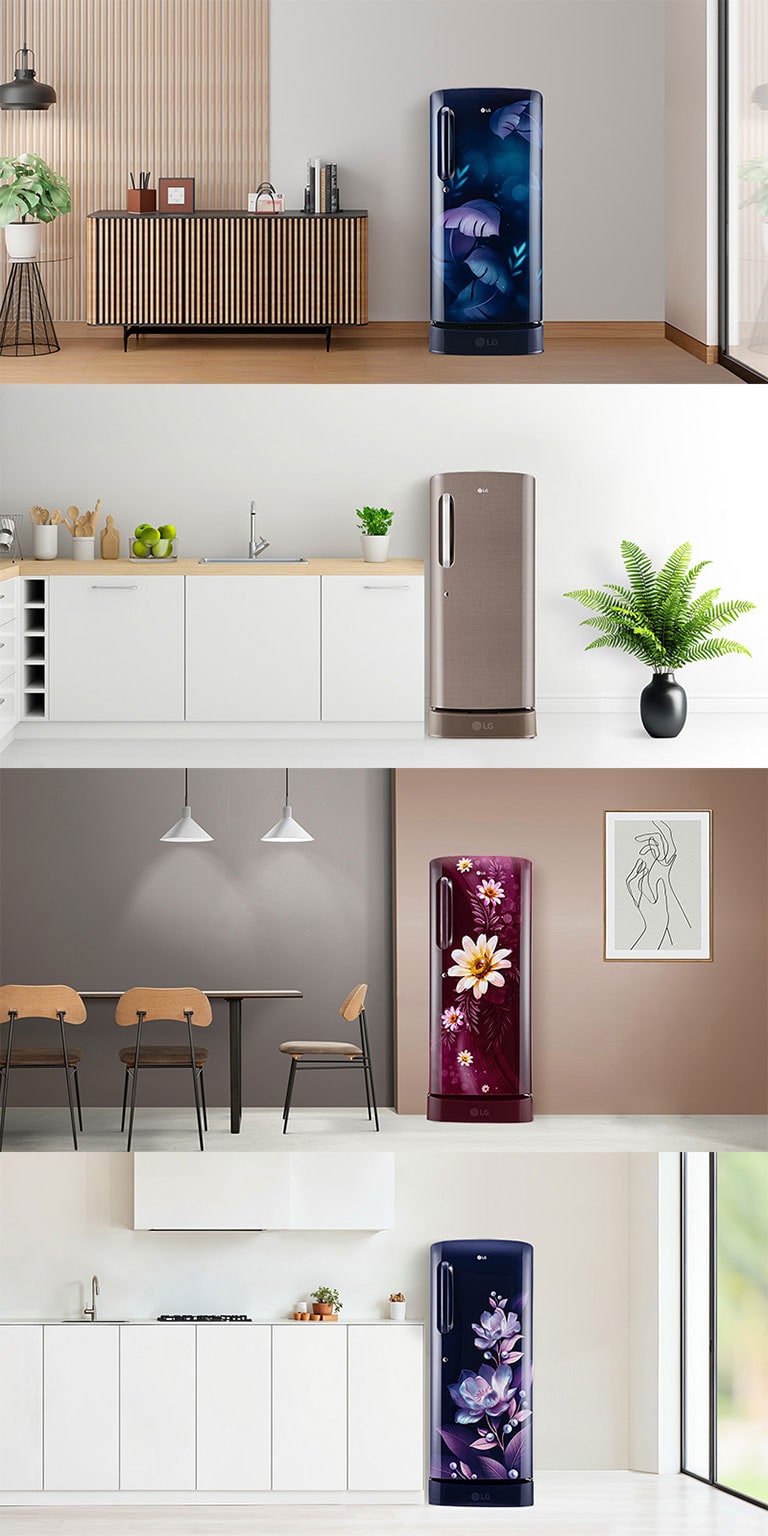 LG single-Door Refrigerators