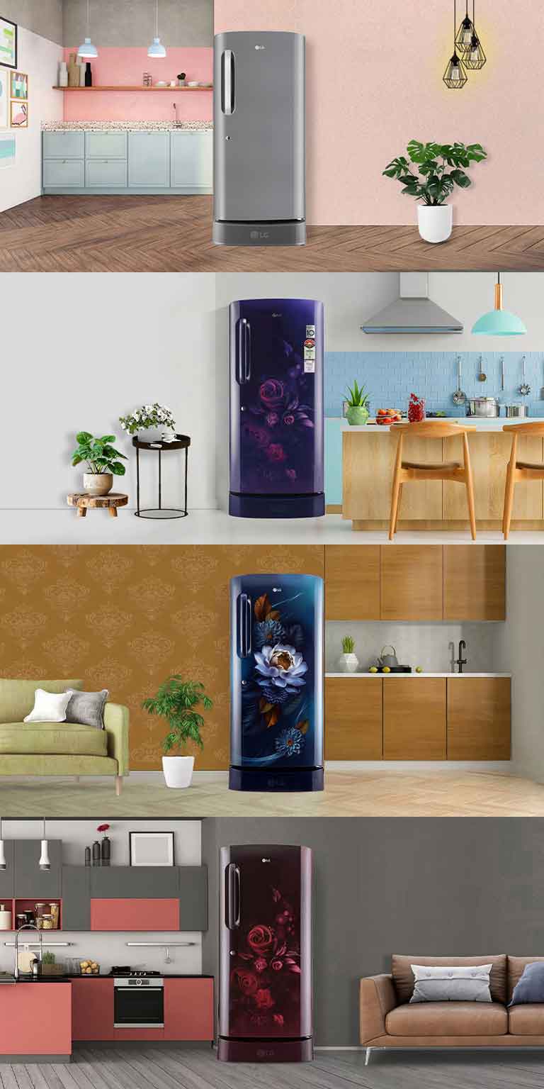 LG Single-Door Refrigerators