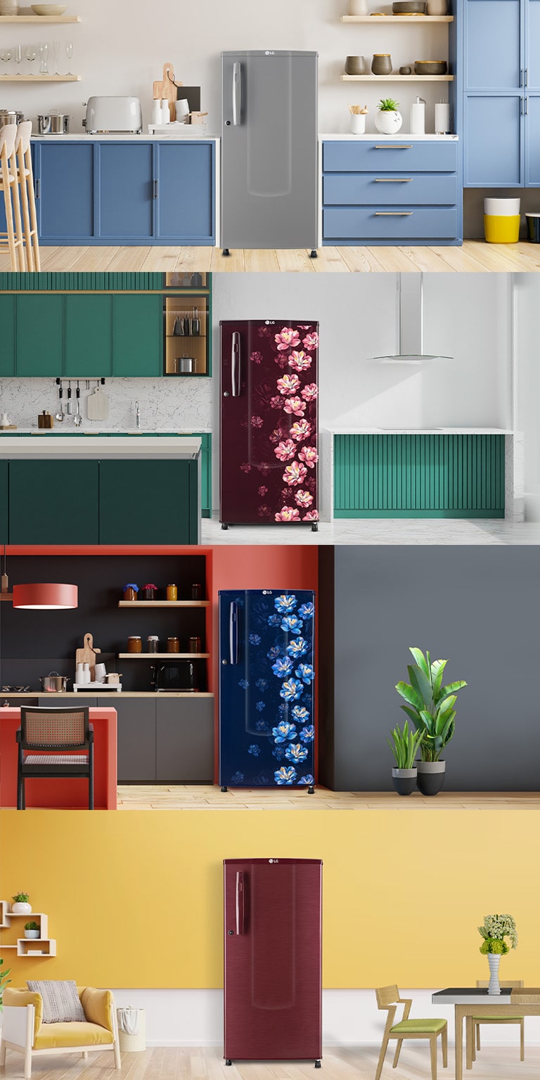  LG Single-Door Refrigerators