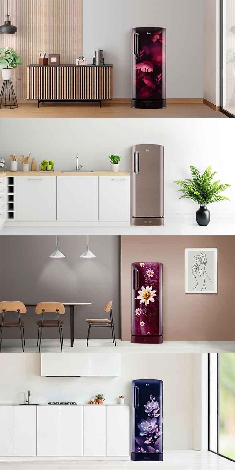 LG single-Door Refrigerators