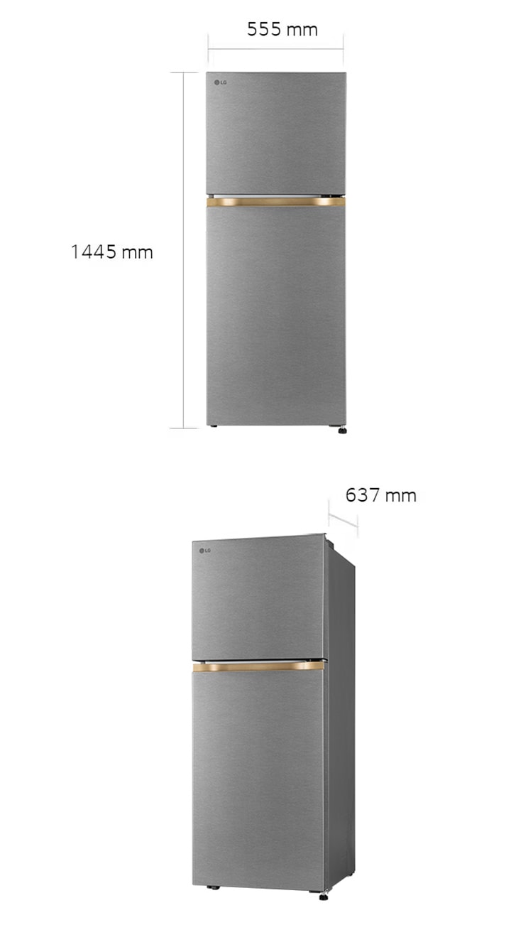 225 Ltrs 1 Star Convertible Fridge - GLT2216XZDS | LG India