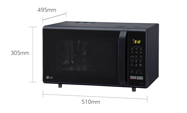 Microwave oven shop size in litres