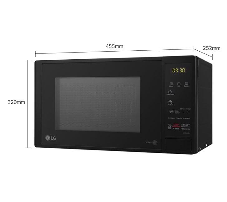 20 L Microwave Oven Grill with Glass Door MH2044DB LG IN