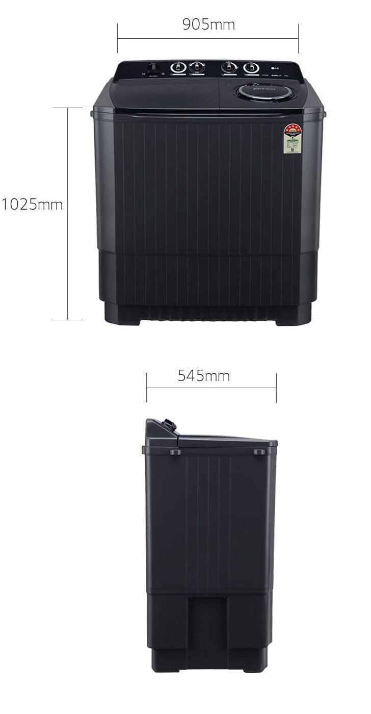 Lg semi automatic washing sales machine 11kg