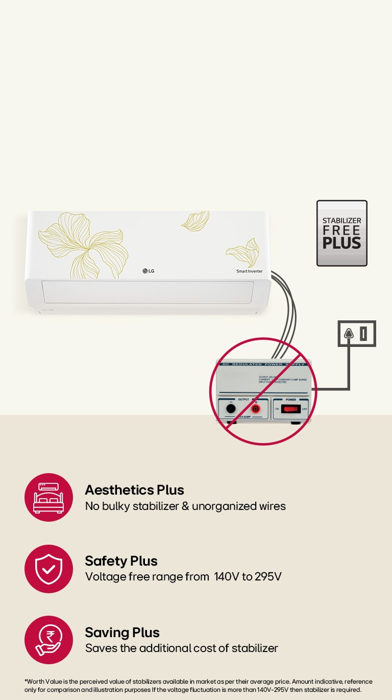 LG MS-Q24HNXA Stabilizer Free Plus