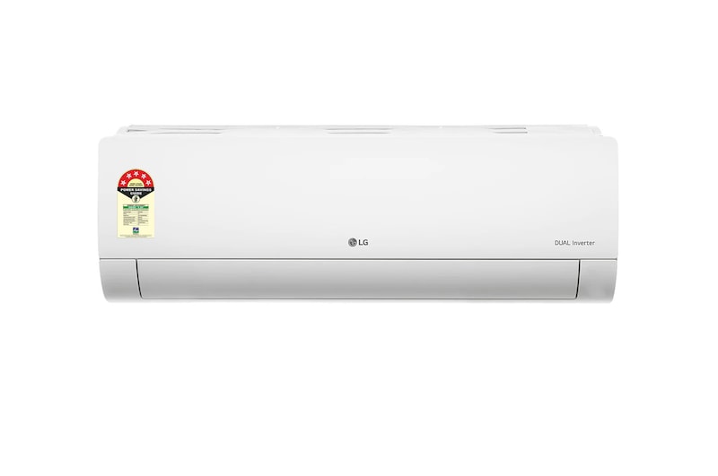 Front view of LG 5 Star (1.5) Split AC, AI Convertible 6-in-1 Cooling, Energy Manager+, Diet Mode+, 5.0 kW, 2025 Model US-Q19EWZE