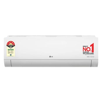 Front view of LG 5 Star (1.5) Split AC, AI Convertible 6-in-1 Cooling, Energy Manager+, Diet Mode+, 5.0 kW, 2025 Model US-Q19EWZE