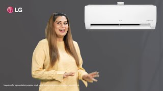 LG 5 Star (1.0), Split AC, AI+ Convertible 6-in-1, Wi-Fi, 2023 Model, RS-Q14SWZE