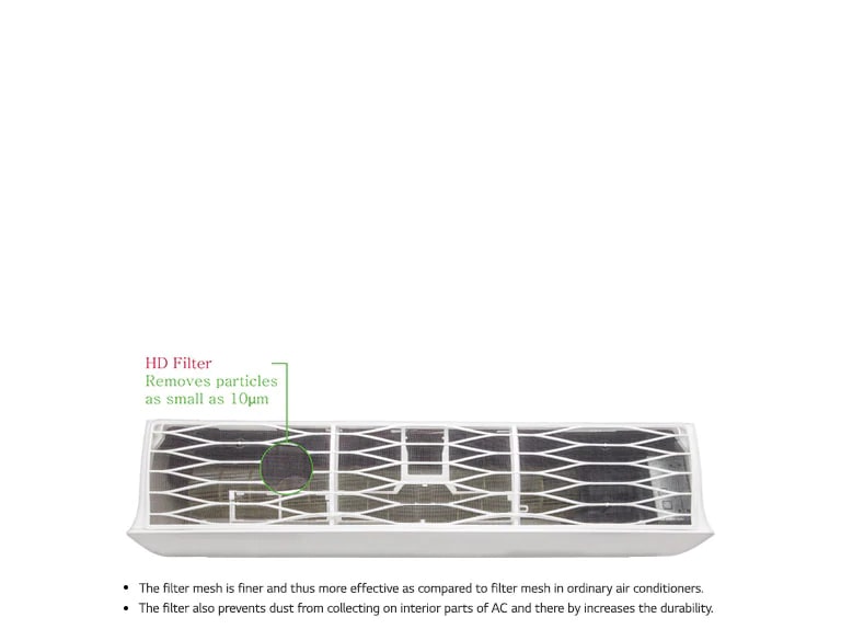 LG RS-Q18LNVE  Split Air Conditioner HD Filter
