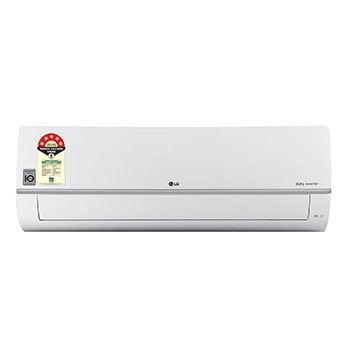 Front view of LG 5 Star (1.5) Split AC, AI+ Dual Inverter, HimClean, Dual Inverter Compressor, Energy Manager+, 5.0 kW, 2025 Model US-Q19KWZE3