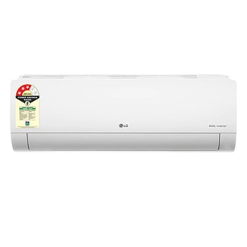 Front view of LG 3 Star (1.5) Split AC, Hot and Cold, Super Convertible 5-in-1 Cooling, HimClean, Energy Manager+, 5.0 kW, 2025 Model US-H19BWXE