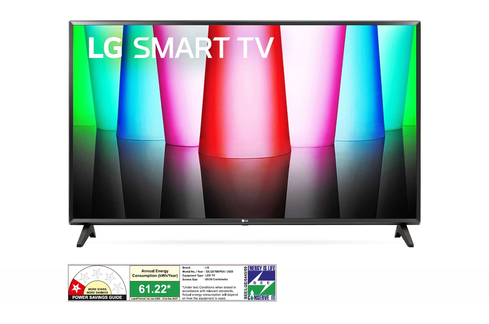 LG 32LQ576BPSA Smart TVs front view