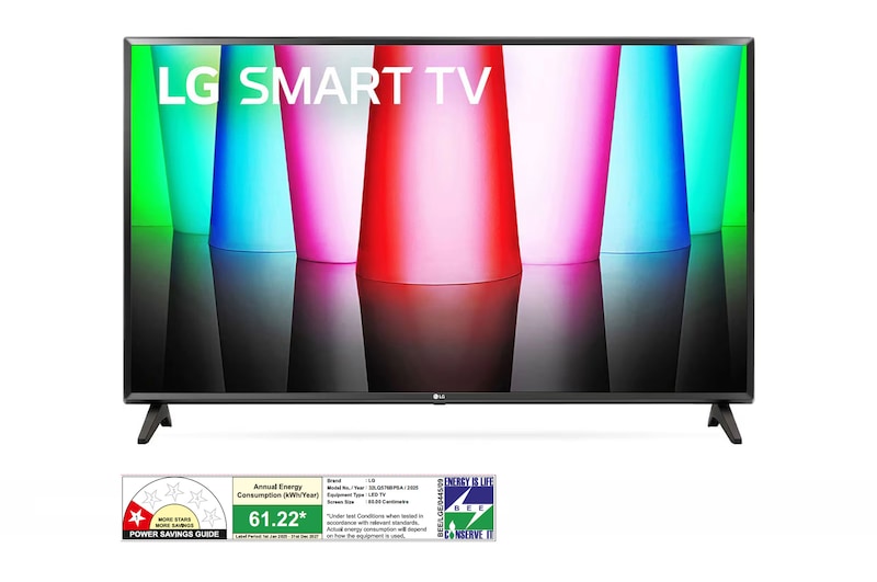 LG 32LQ576BPSA Smart TVs front view