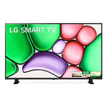 Front view of LG 80cm (32) Smart HD TV (LR656), α5 AI Processor Gen6, HDR10, HGiG Mode, Dynamic Tone Mapping 32LR656B6LA