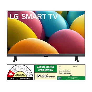 Front view of LG HD TV, LR60