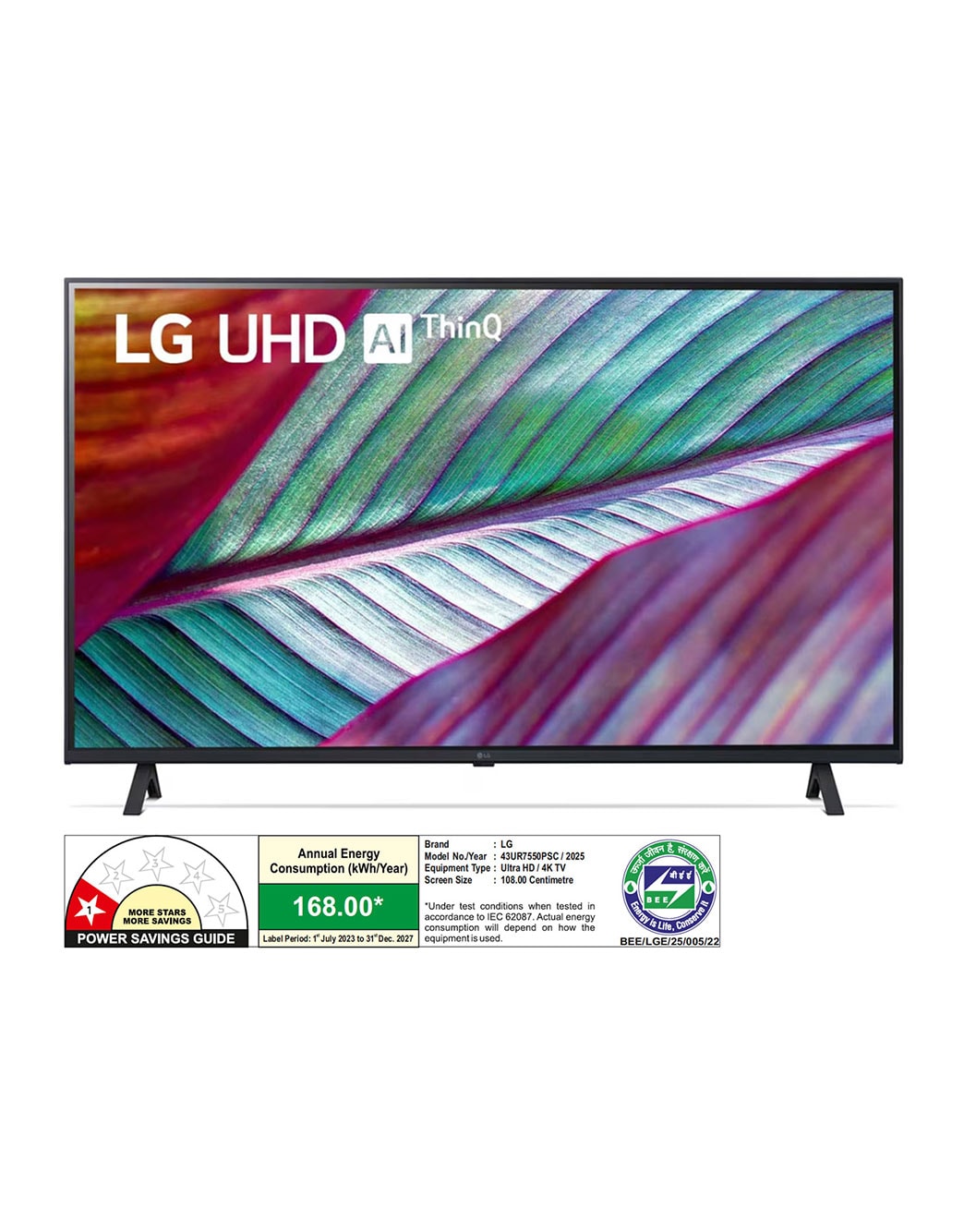 LG 43インチの4K UHD LED LCDテレビ LG 4K UHD LED TV, 43 inch at ₹ 45000 in Hyderabad | ID