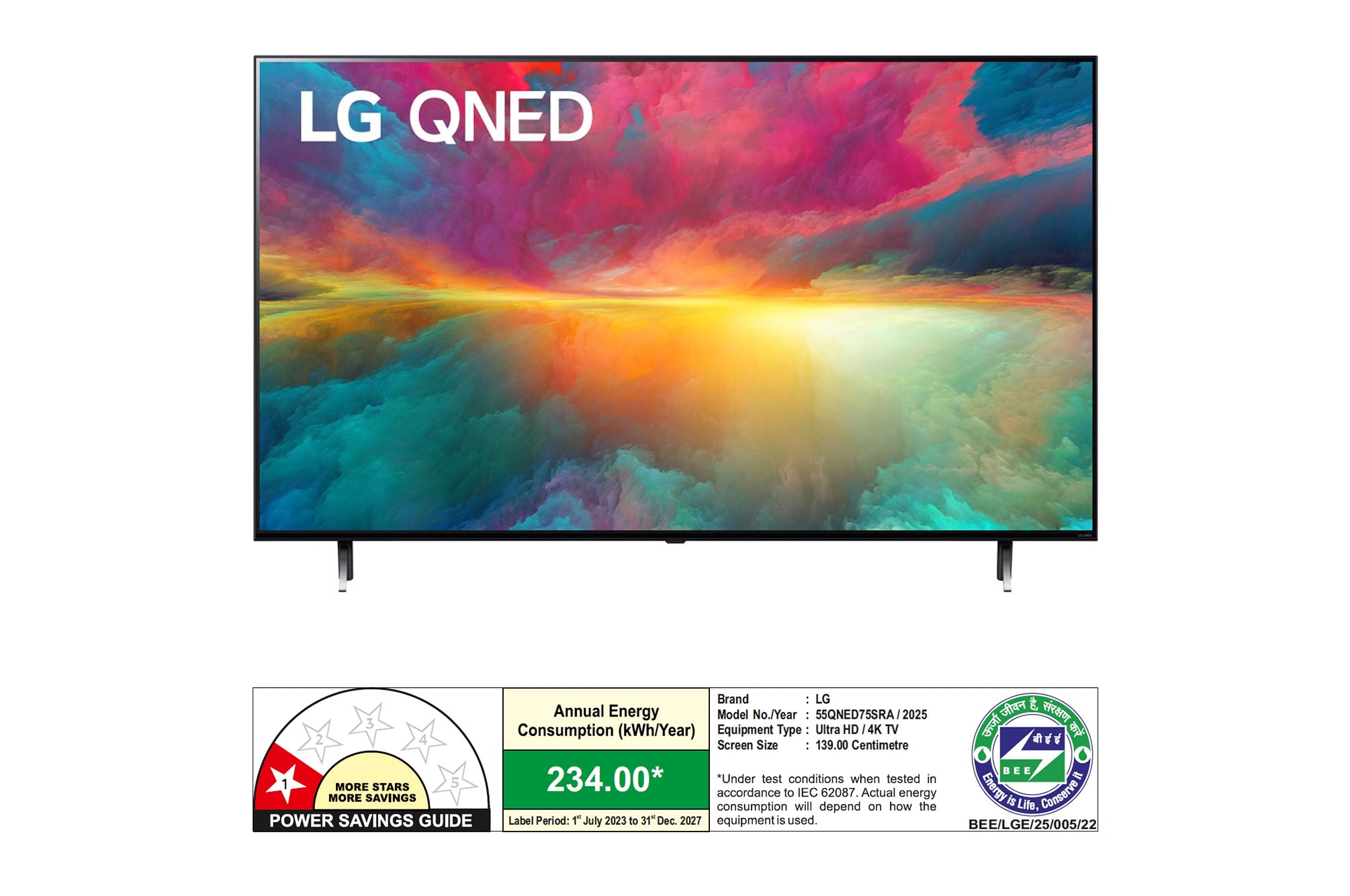 LG 139 cm (55 inch) 4K Smart QNED TV - 55QNED75SRA | LG India