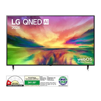 LG 55QNED83SRA QNED front view