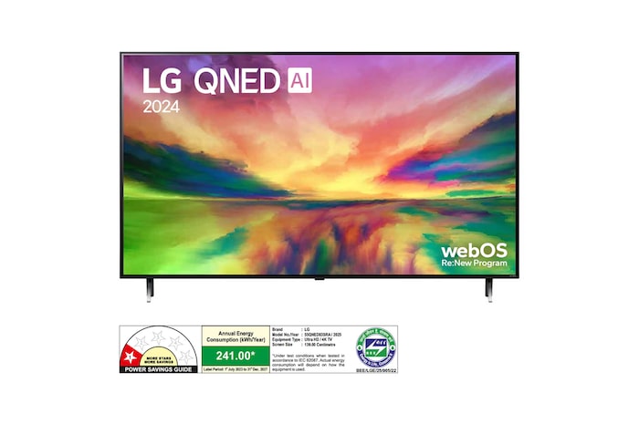 LG 55QNED83SRA QNED front view