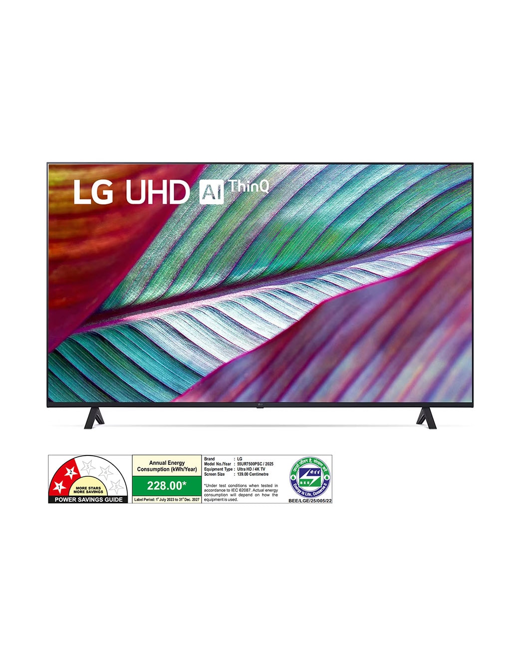 LG 55V型 4K液晶テレビ　ThinQ 55UR7500PJC Buy 139cm (55 inch) 4K Smart TV - 55UR7500PSC | LG IN
