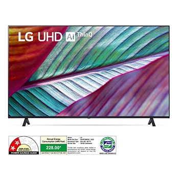 LG 55UR7500PSC 4K UHD TVs front view
