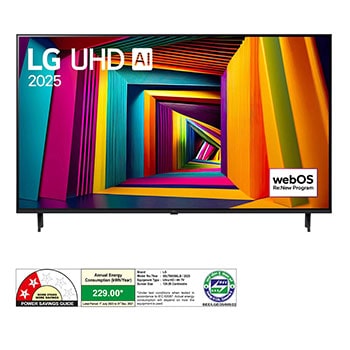 LG 55UT90506LB 4K UHD TVs front view