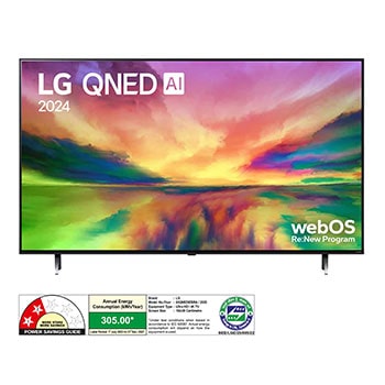 LG 65QNED83SRA QNED front view