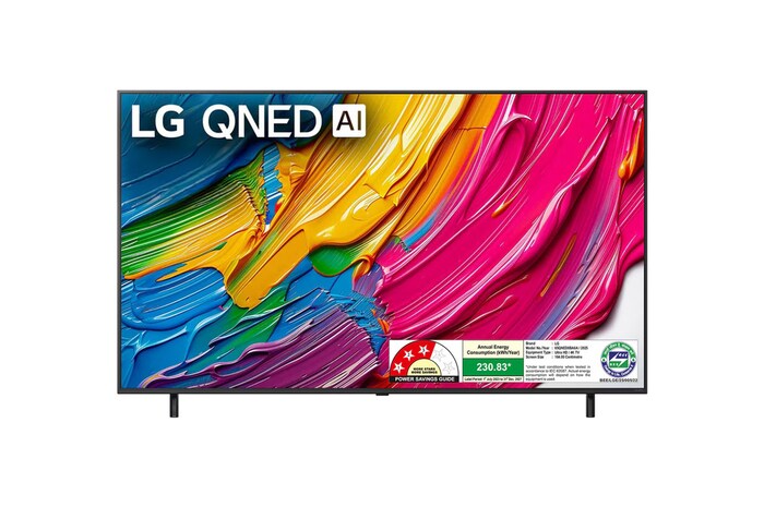LG 65QNED8BA6A QNED front view