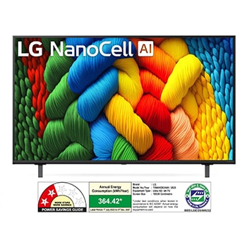 LG NanoCell NANO80 TV.