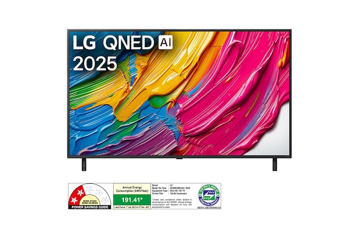 LG 55QNED8BA6A QNED front view