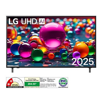 LG 55UA82506LA 4K UHD TVs front view