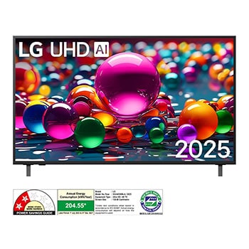 LG 55UA83006LA 4K UHD TVs front view