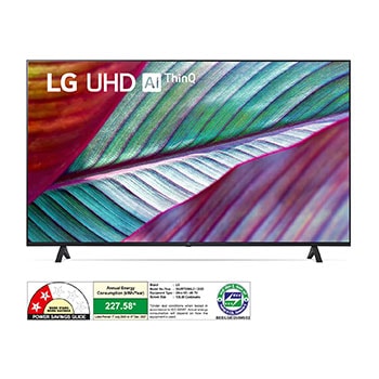 LG 55UR75506LC 4K UHD TVs front view
