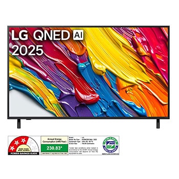 LG 65qned8ca6a qned front view