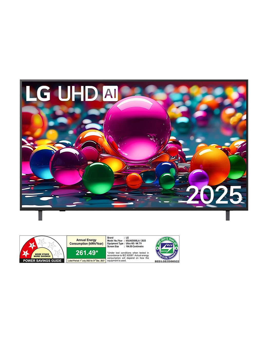 Buy 164cm (65 inch) UHD AI Smart TV – 65UA83006LA | LG IN