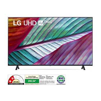 LG 65UR75506LC 4K UHD TVs front view