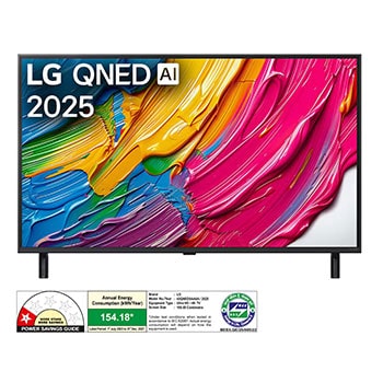 LG 43QNED8AA6A QNED front view