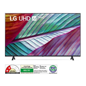 LG 50UR75006LC 4K UHD TVs front view