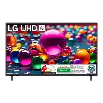 LG 55UA82006LA 4K UHD TVs front view