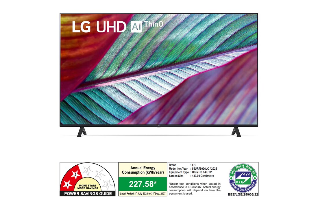 家電 LG 55-inch OLED TV 2023 Model 55UR7500PJC 55 