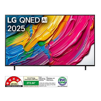 LG 75QNED8BA6A QNED front view