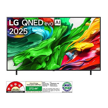 LG 75QNED8GA6A QNED front view