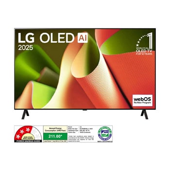 LG OLED65B46LA OLED front view