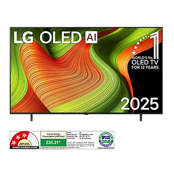 LG OLED65B56LA OLED front view