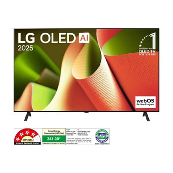 LG OLED77B46LA OLED front view