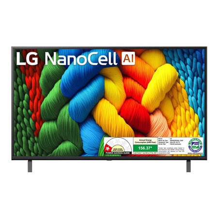 Buy 108cm (43 inch) NanoCell Smart TV – 43NANO83A6A | LG IN