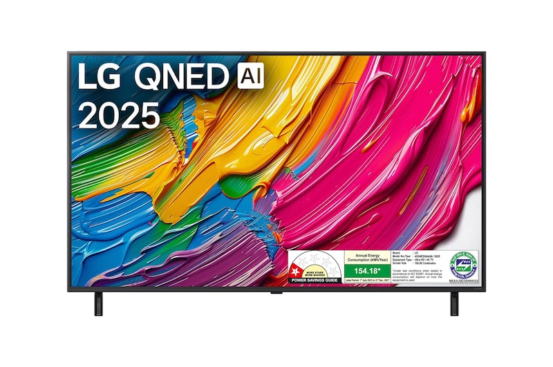 LG 43QNED8AA6A QNED front view