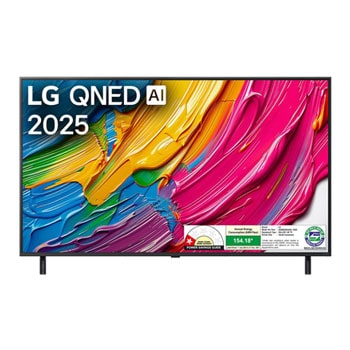 LG 43QNED8AA6A QNED front view