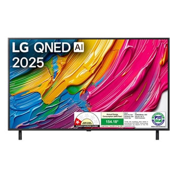 LG 43QNED8BA6A QNED front view